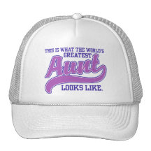 World's Greatest Aunt Trucker Hat