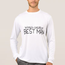 Worlds Greatest Best Man Wedding Tee Shirts