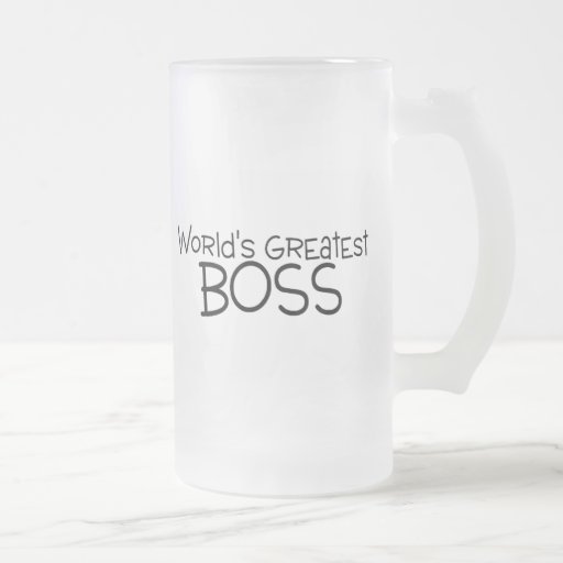 Worlds Greatest Boss Coffee Mug