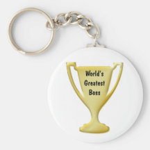 Worlds Greatest Boss Keychain