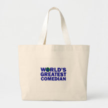 World's Greatest Comedian Tote Bag