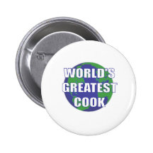 World's Greatest Cook Pins
