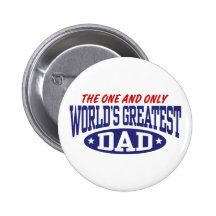 World's Greatest Dad Buttons