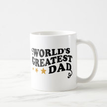 World's Greatest Dad Coffee Mugs