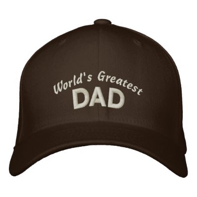 World's Greatest Dad Embroidered Hat World's Greatest Dad Embroidered Hat