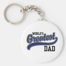 World's Greatest Dad Key Chains