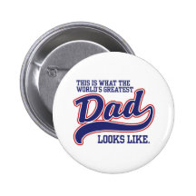 World's Greatest Dad Pin