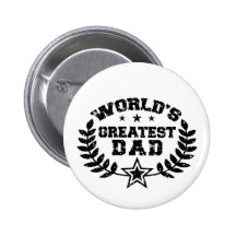 World's Greatest Dad Pin