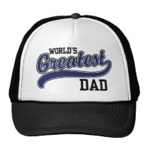 World's Greatest Dad Trucker Hats