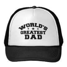 World's Greatest Dad Trucker Hats