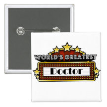 World's Greatest Doctor Pins