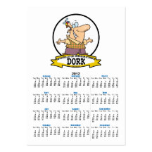 WORLDS GREATEST DORK II CARTOON BUSINESS CARDS