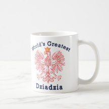 World's Greatest Dziadzia Eagle Mugs