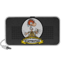 WORLDS GREATEST ELECTRICIAN MEN CARTOON MP3 SPEAKER