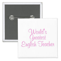 Worlds Greatest English Teacher Pink