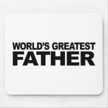 World's Greatest Father Mousemats