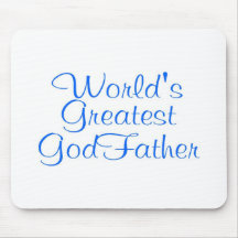Worlds Greatest GodFather Mousepad