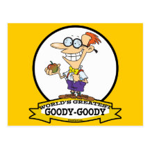 WORLDS GREATEST GOODY GOODY CARTOON POSTCARDS