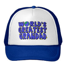 World's Greatest    Grandad Mesh Hat