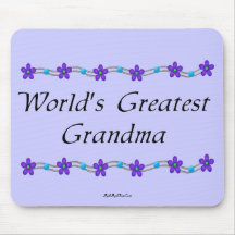 World's Greatest Grandma Mouse Mat