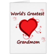 World's greatest grandmom card