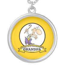 WORLDS GREATEST GRANDPA CARTOON CUSTOM JEWELRY