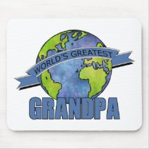 World's Greatest Grandpa Mouse Mats