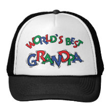 World's Greatest Grandpa T-Shirt Mesh Hat