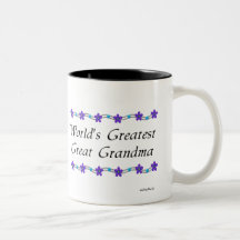World's Greatest Great Grandma Coffee Mug