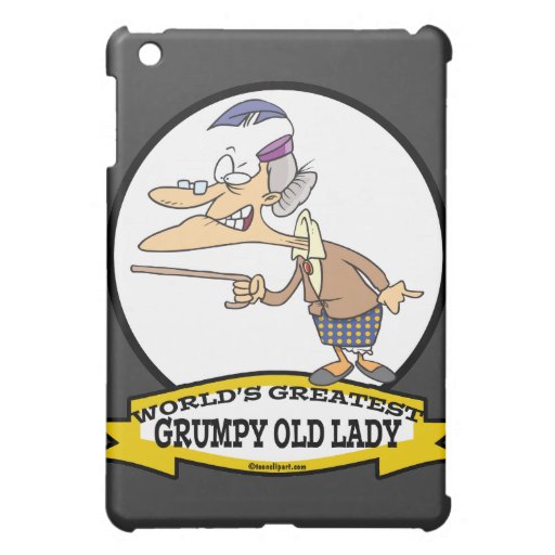 Worlds Greatest Grumpy Old Lady Cartoon Zazzle