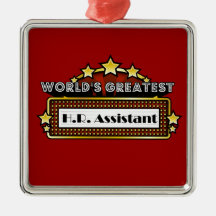 World's Greatest H.R. Assistant Christmas Tree Ornament