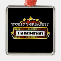 World's Greatest Handyman Ornament
