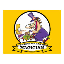 WORLDS GREATEST MAGICIAN II CARTOON POST CARDS