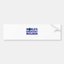World's Greatest Mailman Bumper Stickers