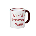 Worlds Greatest Mum Coffee Mug