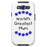 World's Greatest Mum (navy stars)