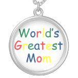 World's Greatest Mum Personalized Necklace