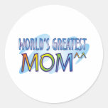 World's Greatest Mum T Shirts Stickers