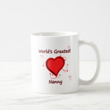 World's Greatest nanny Mugs