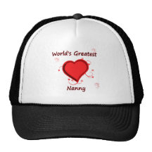 World's Greatest nanny Trucker Hat