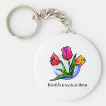 World's Greatest Oma Keychains