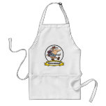 WORLDS GREATEST OUTDOORSMAN MEN CARTOON APRONS