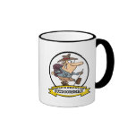 WORLDS GREATEST OUTDOORSMAN MEN CARTOON MUG