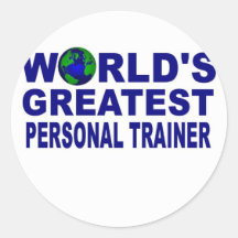 World's greatest Personal Trainer Stickers