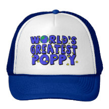World's Greatest Poppy Mesh Hat