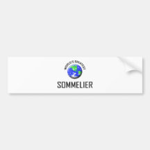 World's Greatest Sommelier Bumper Stickers