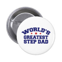 World's Greatest Step Dad Buttons