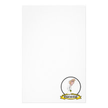 WORLDS GREATEST STRANDED BRIDE CARTOON PERSONALISED STATIONERY