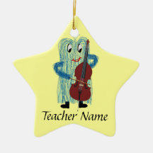 World's Greatest String Teacher! Christmas Ornament