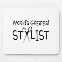Worlds Greatest Stylist Mouse Pads